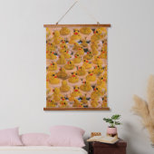 Tapisserie Suspendue Canards jaunes en caoutchouc (Chambre à coucher)