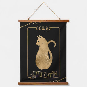 Tapisserie Suspendue Carte Tarot Chat