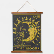 Carte Tarot Crescent Moon Cleopatra Et Sphynx Cat