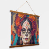 Tapisserie Suspendue Catrina Day Of The Dead 1 (Angulaire)