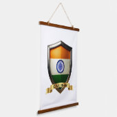 Tapisserie Suspendue Cauhan India Heritage Shield (Angulaire)