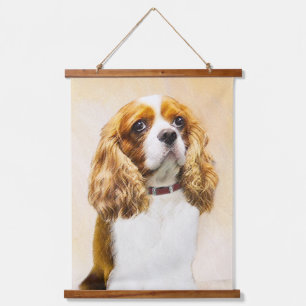 Tapisserie Suspendue Cavalier King Charles Spaniel Peinture originale