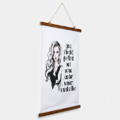 Tapisserie Suspendue Ce que l'eau sent comme (Angulaire)