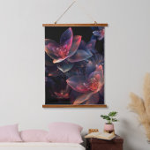 Tapisserie Suspendue Celestial Cosmic Lotus Bloom (Chambre à coucher)