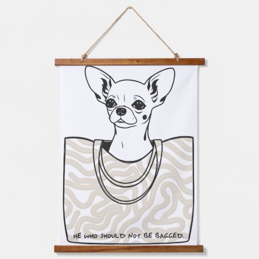 Tapisserie Suspendue Celui Qui Ne Devrait Pas Être Emprisonné (Recto)