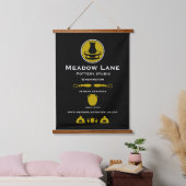 Tapisserie Suspendue Ceramic Studio Potter Business Promotion (Chambre à coucher)