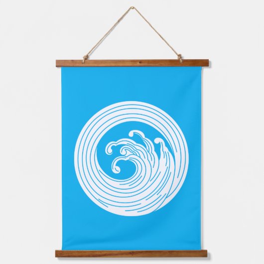 Tapisserie Suspendue Cercle de Swirl (Recto)