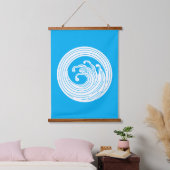 Tapisserie Suspendue Cercle de Swirl (Chambre à coucher)