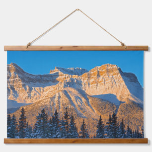 Tapisserie Suspendue Chaîne Waputik dans les montagnes Rocheuses canadi