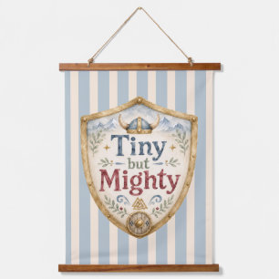 Tapisserie Suspendue Chambre de bébé viking minuscule mais puissant