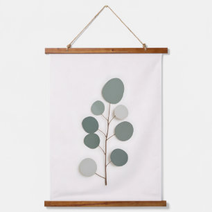 Tapisserie Suspendue Chambre minimaliste à l'Eucalyptus Branch