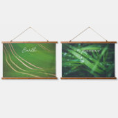 Tapisserie Suspendue Champs verts (Double)