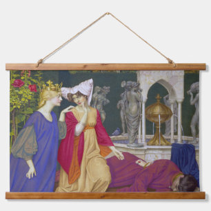 Tapisserie Suspendue Changer la lettre 1908 par Joseph Edward Southall