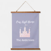 Tapisserie Suspendue Charming Our First Home Castle (Recto)