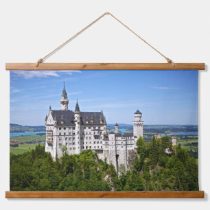 Tapisserie Suspendue Château de Neuschwanstein, Schwangau, Allemagne Su