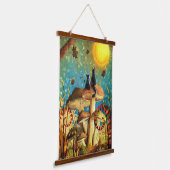 Tapisserie Suspendue Chats de champignons (Angulaire)