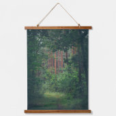 Tapisserie Suspendue Chemin forestier d'été (Recto)