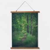 Tapisserie Suspendue Chemin forestier d'été (Recto 2)