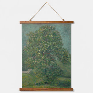 Tapisserie Suspendue chestnut tree in bloom