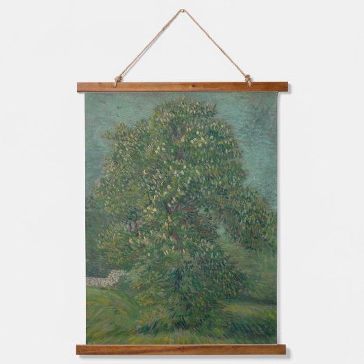 Tapisserie Suspendue chestnut tree in bloom  (Recto)