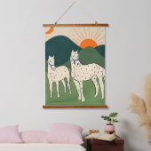 Tapisserie Suspendue Chevaux des Highlands (Chambre à coucher)