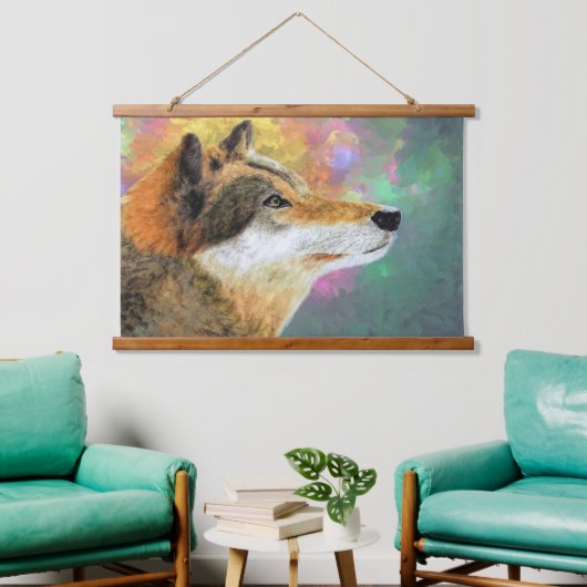 Tapisserie Suspendue Chien Husky Lou Lou (Salon)