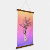 Tapisserie Suspendue Chiot Et Papillon Dalmatiens (Angulaire)