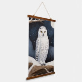 Tapisserie Suspendue Chouette des neiges (Angulaire)