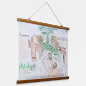 Tapisserie Suspendue Christian Artwork Le bon samaritain (Angulaire)