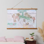 Tapisserie Suspendue Christian Artwork Le bon samaritain (Chambre à coucher)