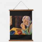 TAPISSERIE SUSPENDUE CHRISTMAS BLESSINGS TO ALL  (Recto)