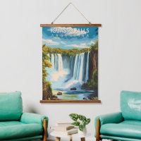 Chutes d'Iguassu, Argentine – Affiche de voyage vi