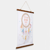 Tapisserie Suspendue Citation de Boho de Dreamcatcher (Angulaire)