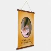 Tapisserie Suspendue Citation Silence Inspiration Rumi (Angulaire)