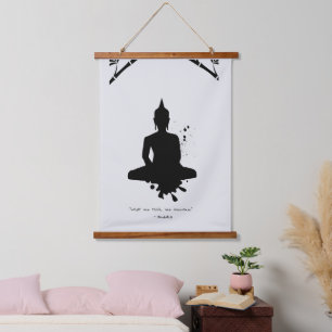 Tapisserie Suspendue Citation zen : Sagesse et méditation