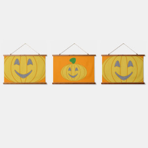 Tapisserie Suspendue Citrouille Orange