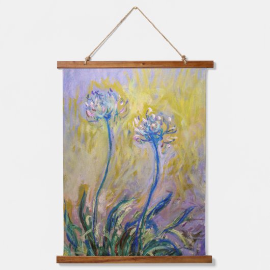 Tapisserie Suspendue Claude Monet - Agapanthus (Recto)
