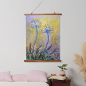 Tapisserie Suspendue Claude Monet - Agapanthus (Chambre à coucher)