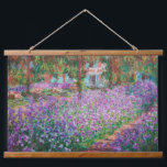Tapisserie Suspendue Claude Monet - Le jardin de l'artiste à Giverny<br><div class="desc">Jardin de l'artiste à Giverny / Le Jardin de l'artiste a Giverny - Claude Monet, 1900</div>