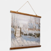 Tapisserie Suspendue Claude Monet - Le Magpie (Angulaire)