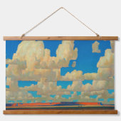 Tapisserie Suspendue Cloud World par Maynard Dixon (Devant)