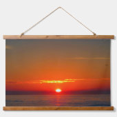 Tapisserie Suspendue Coastal Sunrise & Sunset (Recto)