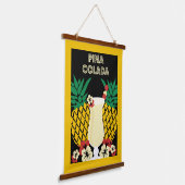 Tapisserie Suspendue Cocktail Piña Colada (Angulaire)