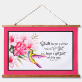 Tapisserie Suspendue Coeur propre (Devant)