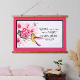 Tapisserie Suspendue Cœur pur 