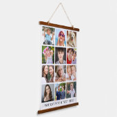 Tapisserie Suspendue Collage photo moderne 12 (Angulaire)