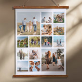 Tapisserie Suspendue Collage photo moderne 14