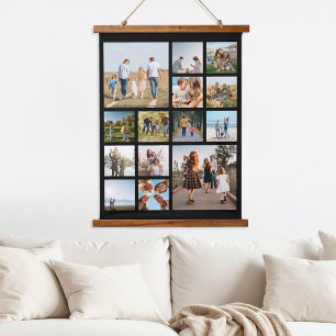 Tapisserie Suspendue Collage photo moderne 14