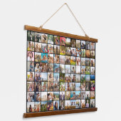 Tapisserie Suspendue Collage photo simple moderne 96 (Angulaire)