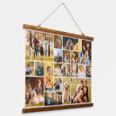 Tapisserie Suspendue Collage photo simple unique 18 (Angulaire)